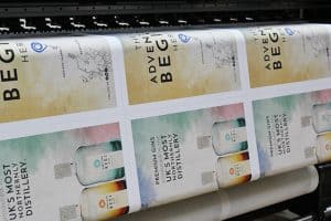Custom Tea Towel Printing FAQ Tea Towels being Digitally Printed.
